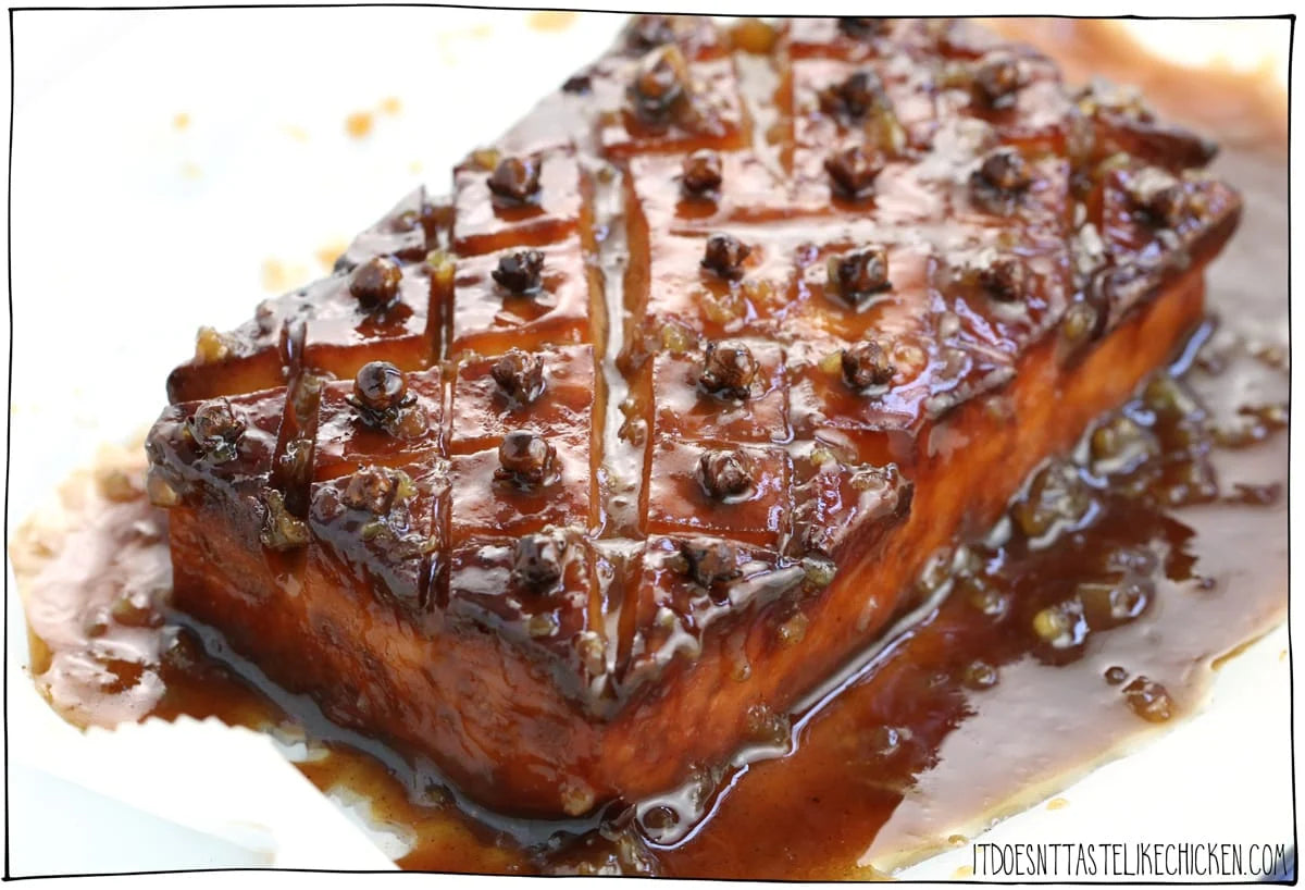 Holiday Glazed Tofu Roast Heroic Strength