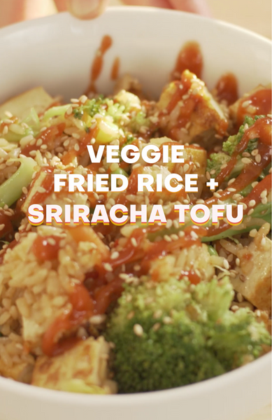 Sriracha Tofu Stir Fry (15 min recipe)